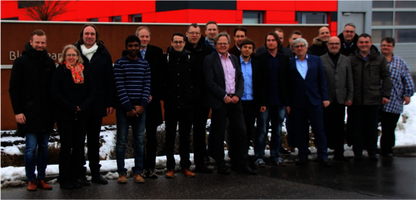 Gruppenfoto des Projektteams von KMU Plus.